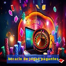 horario de jogos pagantes